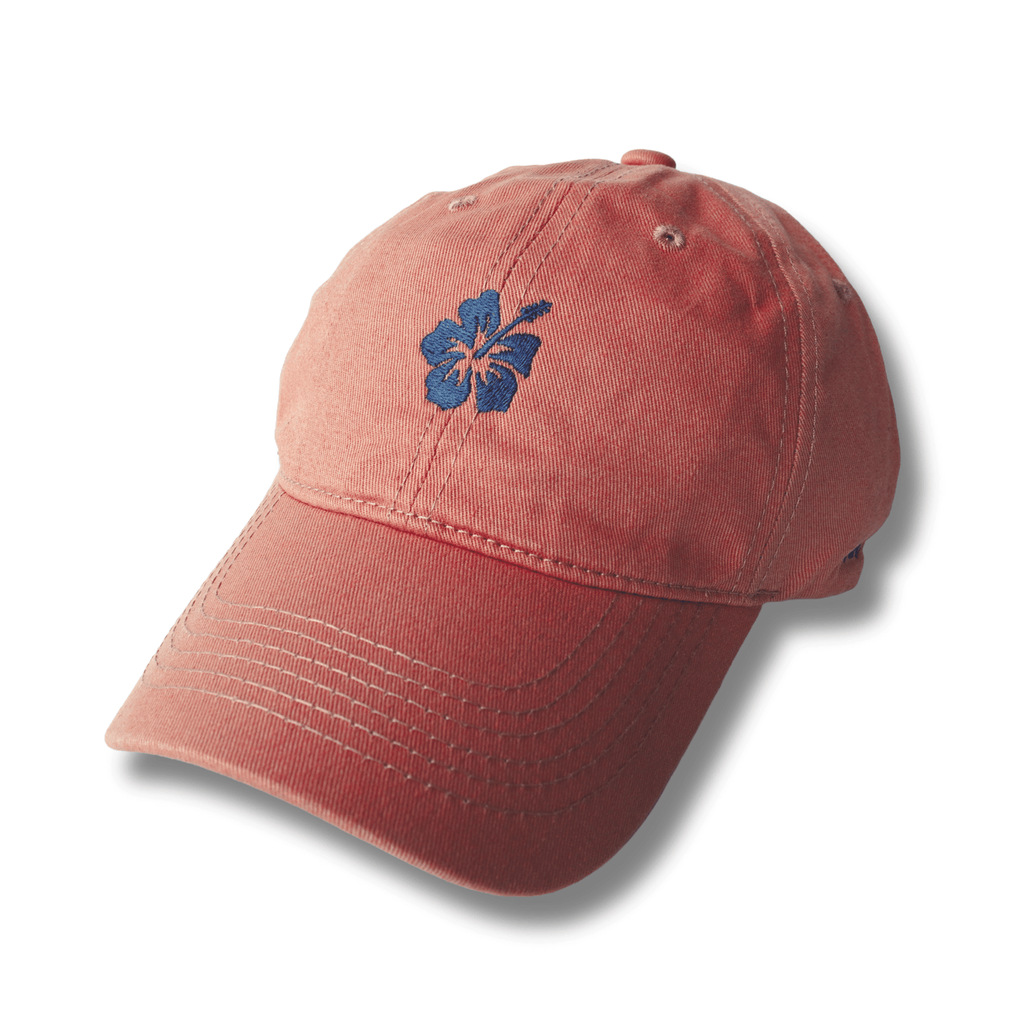 GORRA DRIL ROSADA BORDADA.