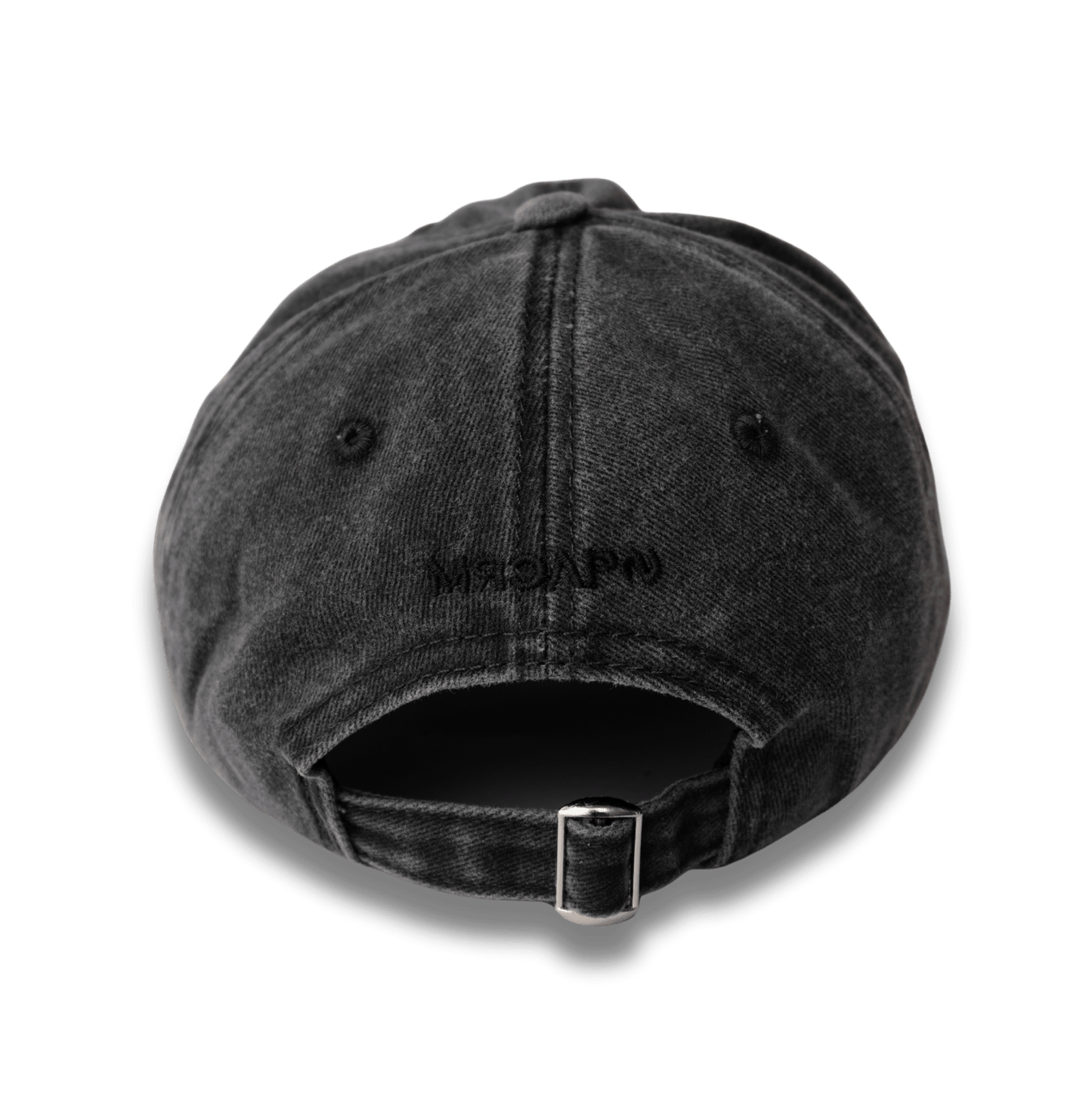 GORRAS PERSONALIZADAS COLOMBIA. GORRA NEGRA CON EFECTO LAVADO.