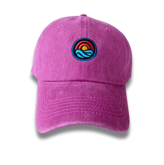 GORRA CON EL MAR Y EL ATARDECER. GORRA PERSONAIZADA COLOMBIA.