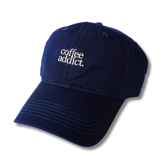 Gorra Dril azul oscuro Amantes del café