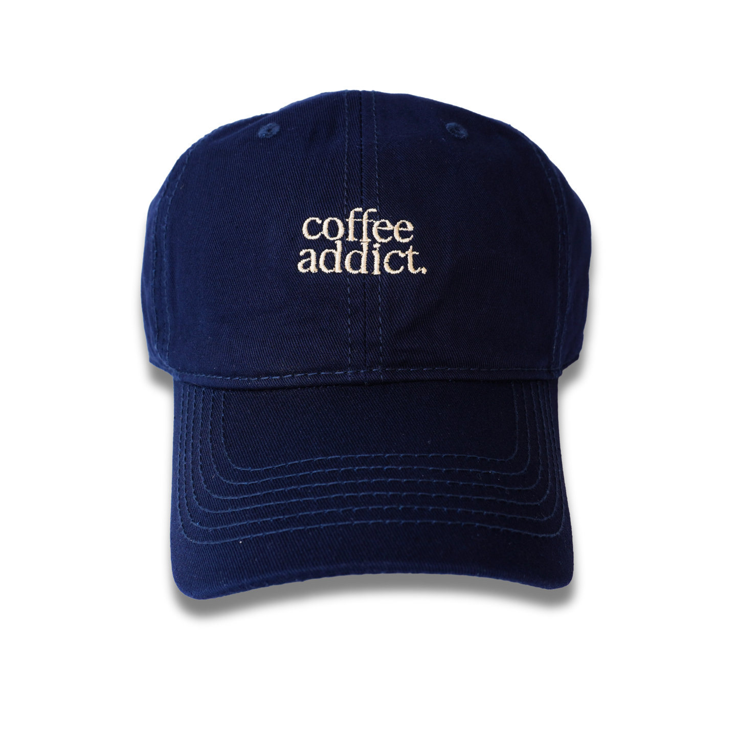 Gorra Dril azul oscuro Amantes del café