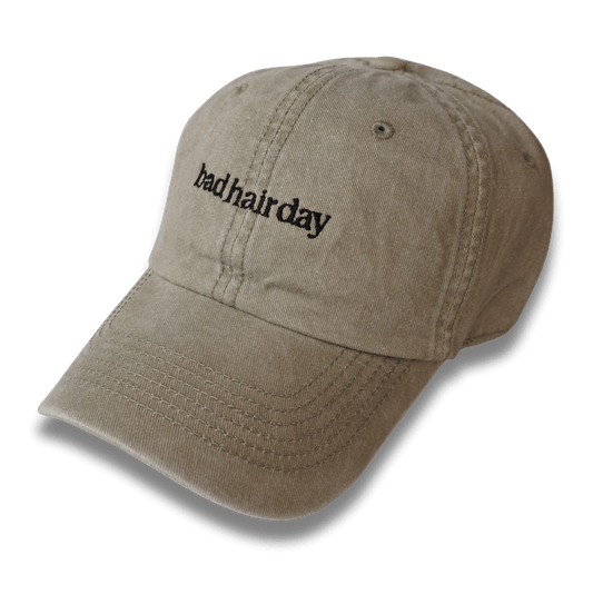 Gorra Prelavada Caqui Bad Hair Day