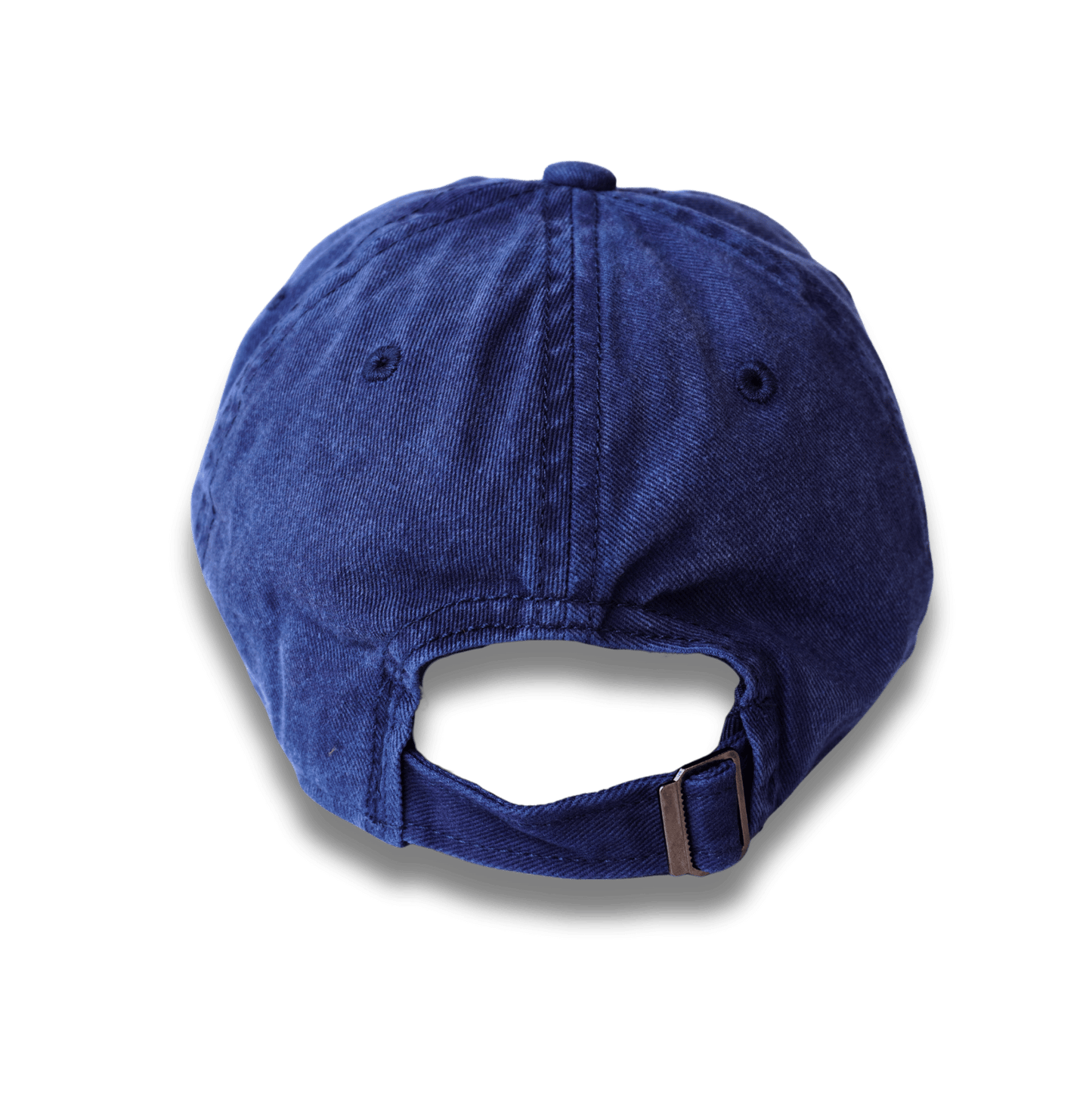 Gorra azul envejecida, acid wash, prelavada