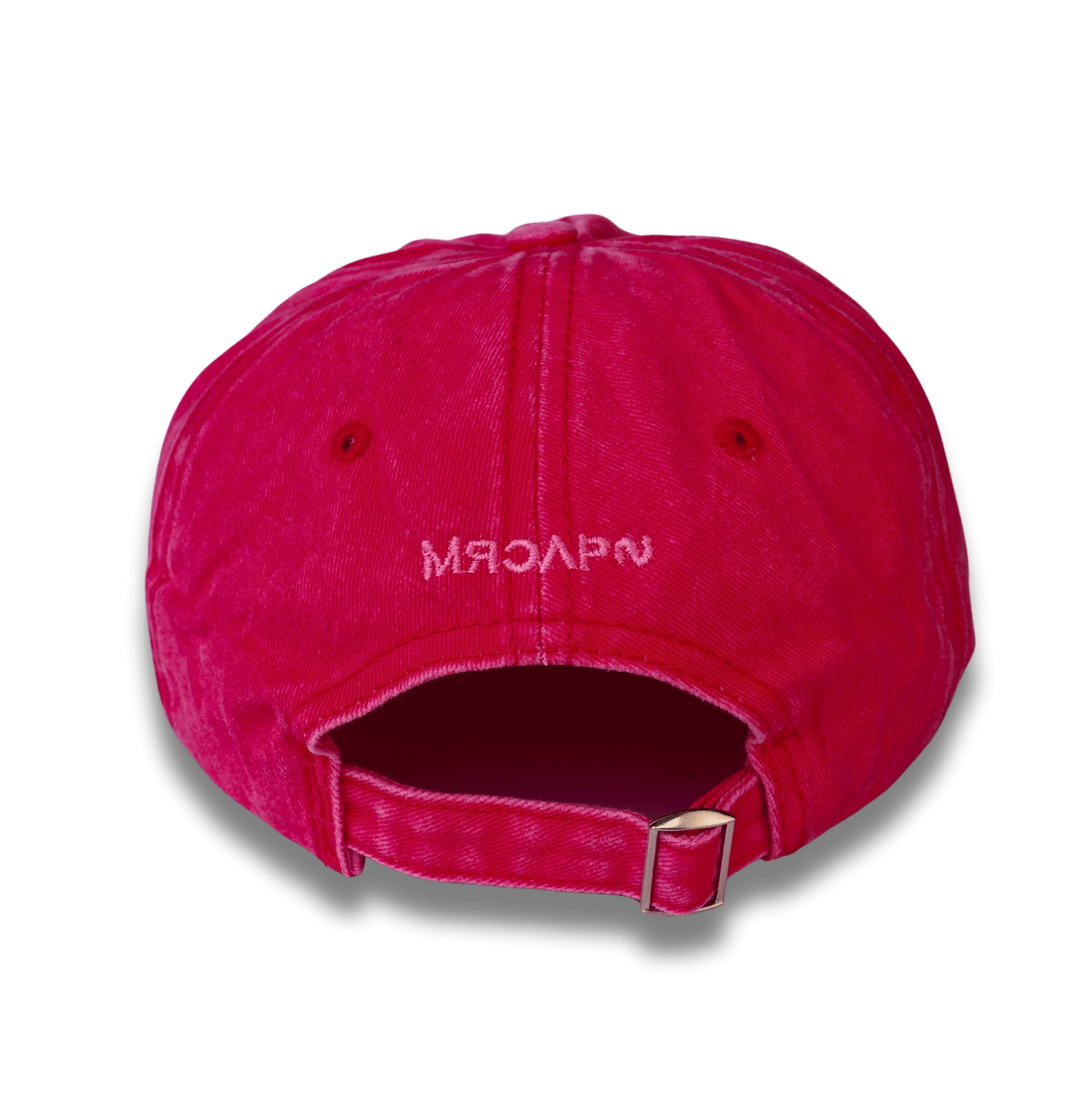 GORRA PRELAVADA FUCSIA.