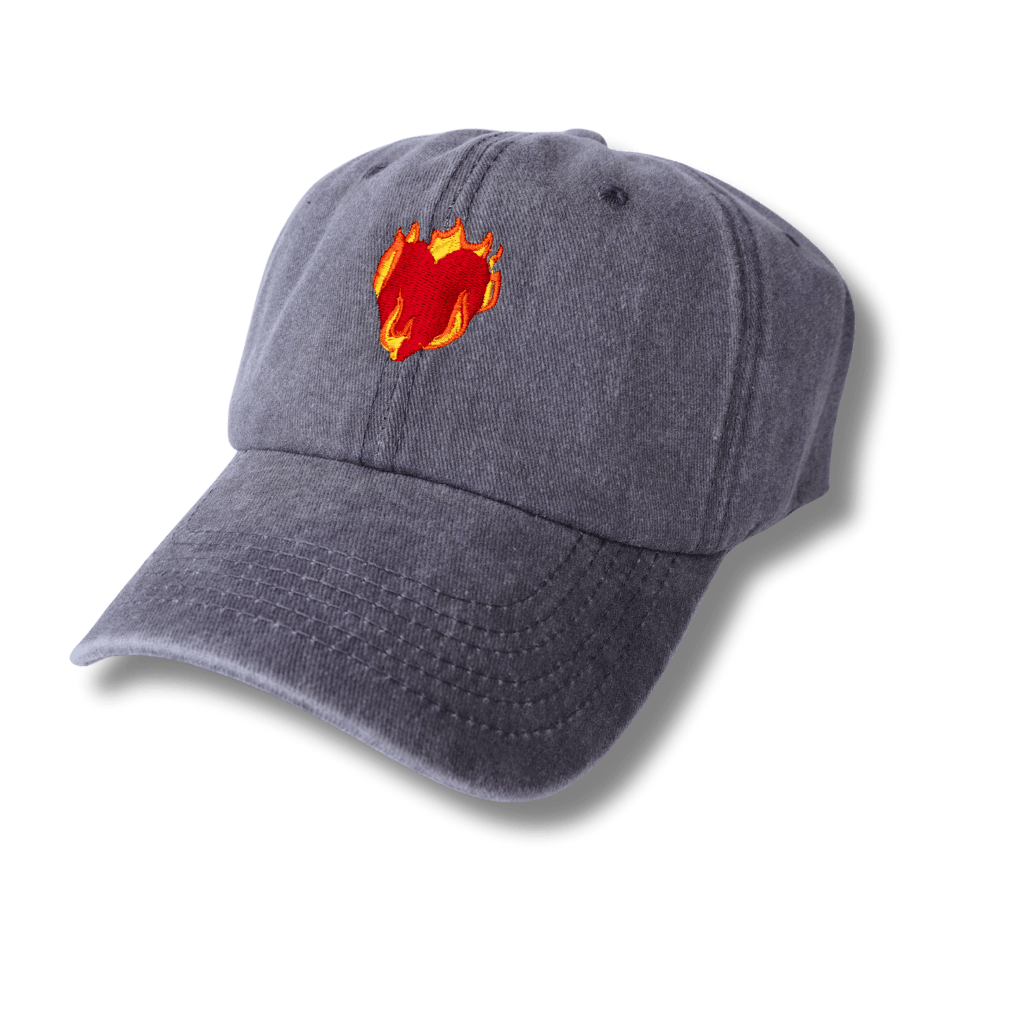 GORRA GRIS PRELAVADA BORDADA. COMPRAR GORRAS COLOMBIA. 