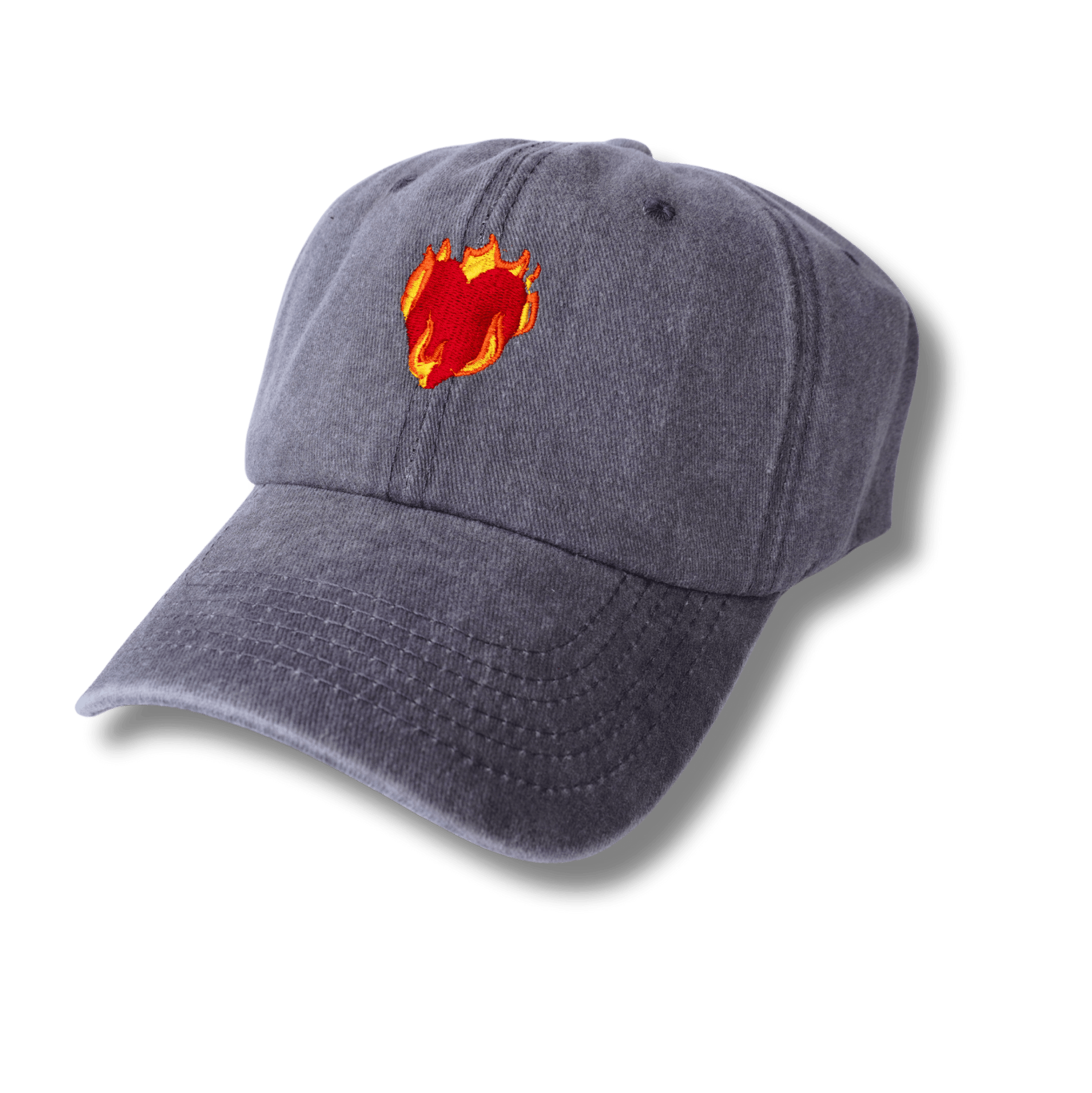 GORRA GRIS PRELAVADA BORDADA. COMPRAR GORRAS COLOMBIA. 