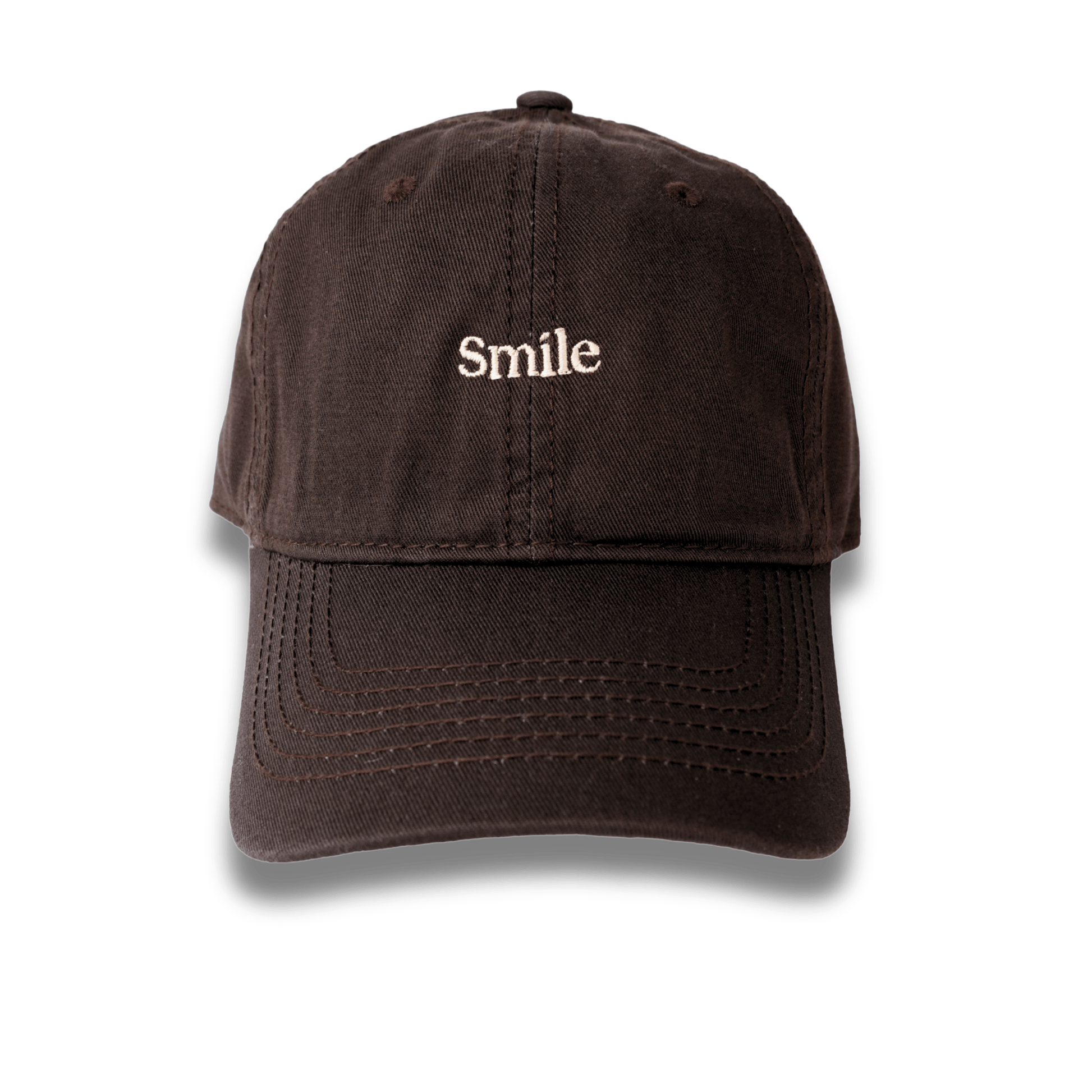 GORRA DRIL MARRON BORDADA. GORRAS CON MI LOGO.