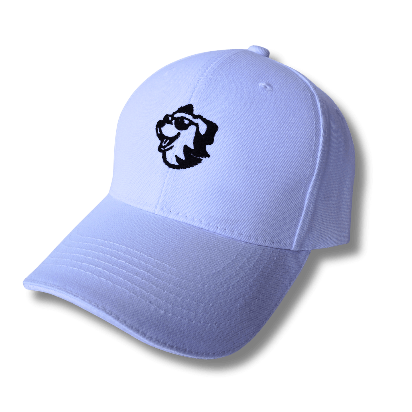 GORRA BLANCA BORDADA CON MI MASCOTA GATO O PERRO