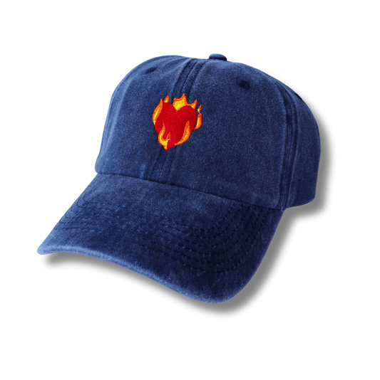 GORRA PRELAVADA AZUL. GORRAS PERSONALIZADAS COLOMBIA.