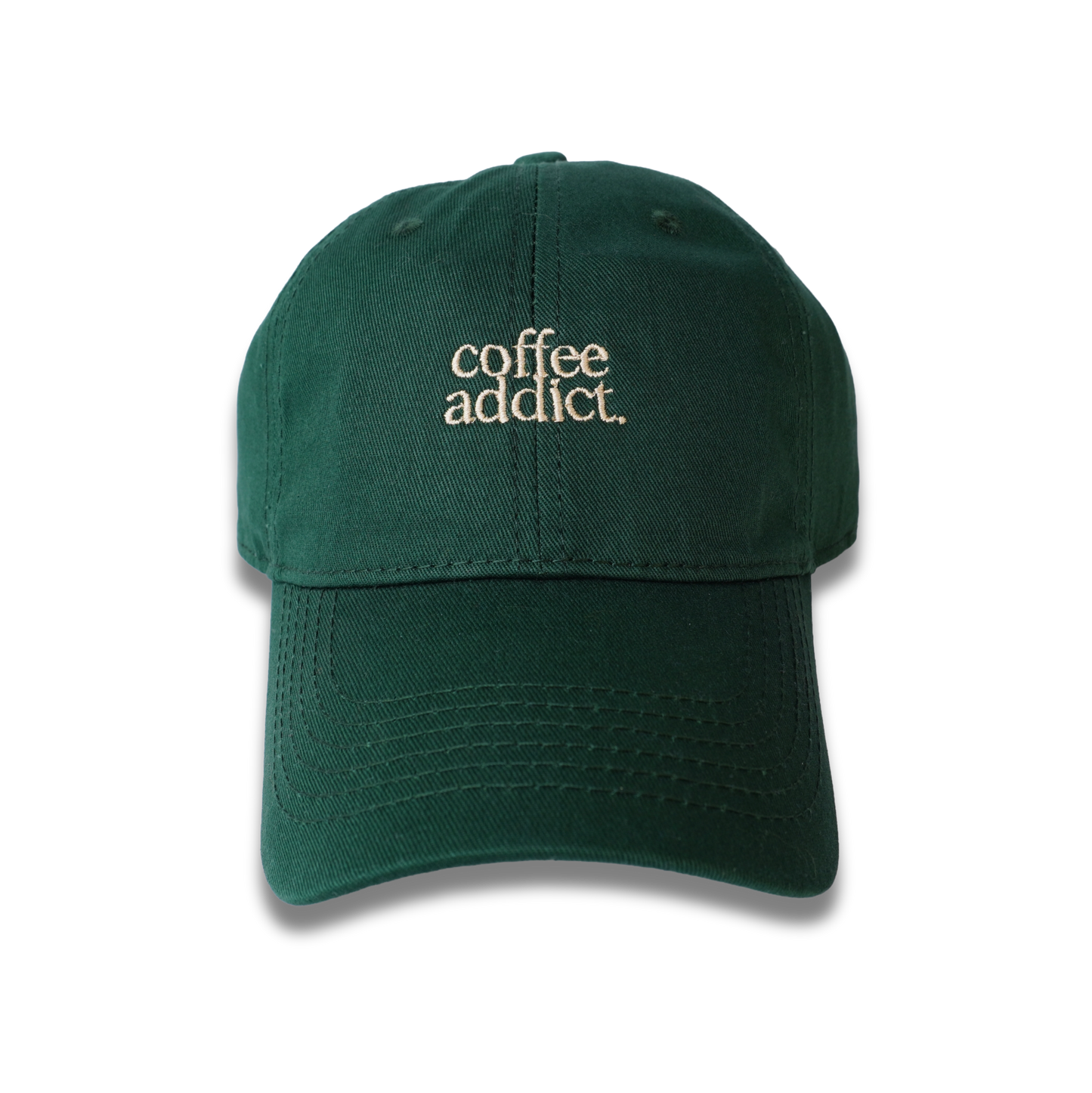 Gorra Dril verde Amantes del café