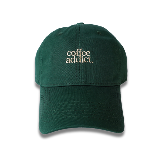 Gorra Dril verde Amantes del café