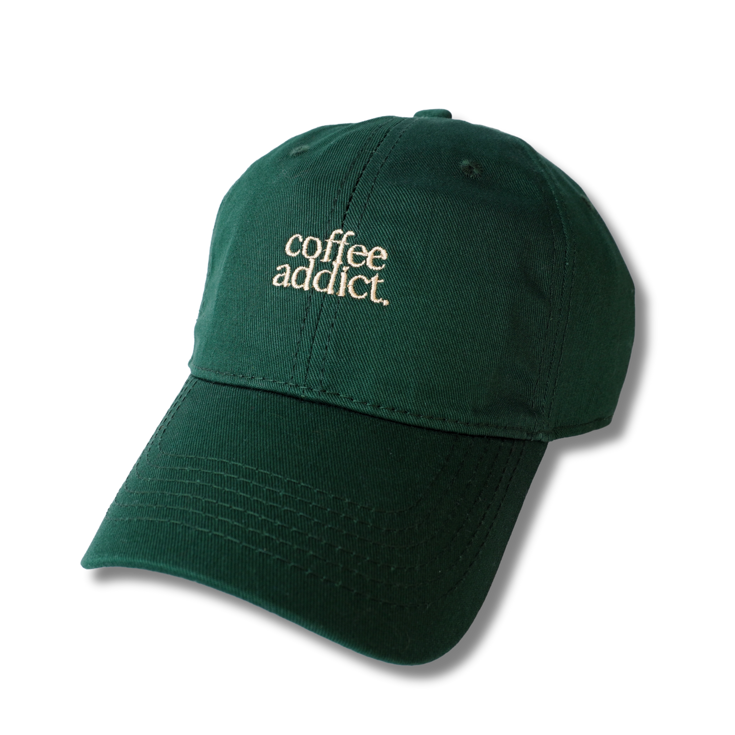 Gorra Dril verde Amantes del café