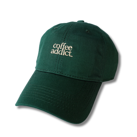 Gorra Dril verde Amantes del café